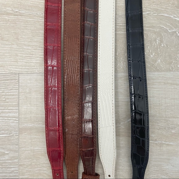 5 Barry Kieselstein-Cord Belt Straps Multi Colors - Picture 4 of 10